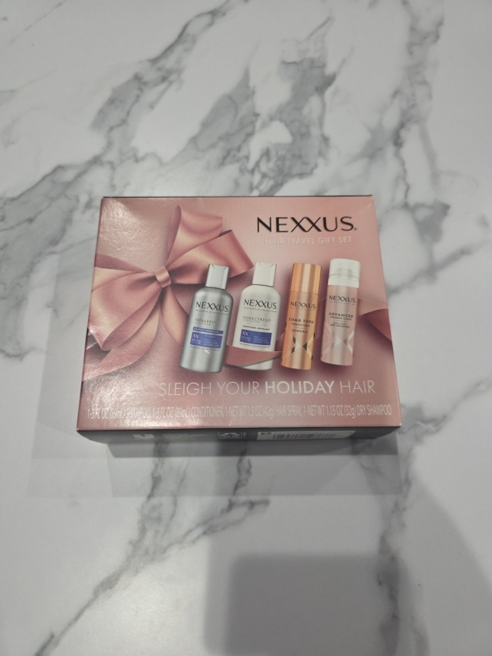 Nexxus Holiday Hair Travel Gift Set - Pink - Picture 9 of 9
